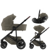 BRITAX Set kočík Smile 5Z + hlboká korba + autosedačka Baby-Safe PRO Lux, Urban Olive