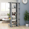 zahrada-XL Knižnica/deliaca stena sivá sonoma 80x30x160cm kompozitné drevo 813573