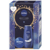 Nivea Best Care Creme Care ošetrujúci sprchový gél 250 ml + Nivea Creme krém pre základnú starostlivosť 75 ml, kozmetická sada