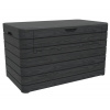 TOOMAX DOLOMITI 970 L zahradní plastový úložný box - grafit Z0189R0--4100