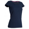 Tričko STEDMAN CLAIRE CREW NECK Marina Blue modrá XL