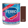 Chemolak Ferro Color U2066 2430 hnedá Pololesk - základná a vrchná farba na kov 0,3l