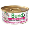 Bundy mokré krmivo pre mačky s tuniakom a šunkou 70g