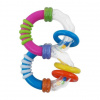BABY MIX Detské hrkálka Baby Mix farebný osmička