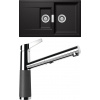 Set Schock S8-5 (dřez Mono D-150 Stone + baterie SC-510.120 Stone)