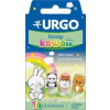 Caremax URGO Náplasti KAWAII vodeodolné detské náplasti, 2 veľkosti, 4 motívy, 1x16 ks