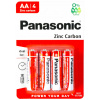 PANASONIC Red Zinc AA 4ks 00133698
