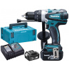 Makita DHP458RTJ Aku príklepový skrutkovač Li-ion, LXT ( 2x5,0 Ah/18V) Makpac