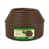 PADU Plastový obrubník neviditeľný Garden Diamond Junior 10 cm x 6 m hnedý