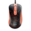 Adata XPG Slingshot Mera Edition/Herná/Optická/Pre pravákov/12 000 DPI/Drôtová USB/Čierna-oranžová SLINGSHOT-BK/OGCWW