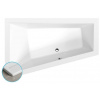 Polysan TRIANGL L SLIM asymetrická vaňa 180x120x50cm, biela SPH 19611S