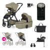 Petite&Mars PETITE&MARS Icon RWS XXL + Cybex Aton B2 + Base One mossy green 2024