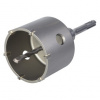 WOLFCRAFT - Vŕtacia korunka s osadením spekaným karbidom s upínacím tŕňom SDS plus 80mm