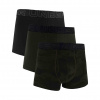Under Armour Performance Cotton Print 3in pánske boxerky 3-pack, zelen