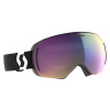 Scott Lcg Evo White-Black/Teal Chrome Lyžiarske Okuliare