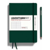 LEUCHTTURM1917 Medium (A5) Forest Green, 251 p., bodkovaný - zápisník