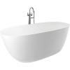 KLUDI RESA O voľne stojaca vaňa, 180x80 cm, matná biela, 51BF0153