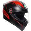 Prilba AGV K1 Warmup Black Red Veľkosť: XS (53-54 cm)