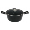 Hrniec MagicHome Black Line, 20 cm, 2,2 lit. s pokrievkou