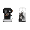 Ascaso Dream PID, Dark Black + Eureka Mignon Specialita, NX black