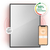 Klarstein La Palma 750 smart, infračervený ohrievač 2 v 1, 85 x 60 cm, 750W, zrkadlová predná časť (HTR10-LaPalmaS750B)