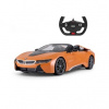 Rastar BMW i8 2,4 GHz RTR napájaný batériami AA oranžová 1:12