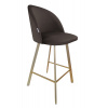 ATOS Barová židle Colin zlatá kostra profil