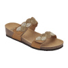 Scholl Papuče Abu Dhabi hnedé, veľkosť 37, 37 EU