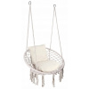 Záhradná hojdačka - Stolička stoličky visí swing togo krém s (Stolička stoličky visí swing togo krém s)