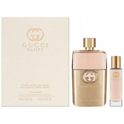 Gucci Guilty Pour Femme, SET: Parfumovaná voda 90ml + Parfumovaná voda 10ml pre ženy