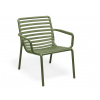 Stima plastové venkovní kreslo DOGA RELAX Vyberte odtieň ->: Agave - Zelená