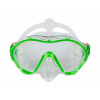 Šnorchlovací set 2 v 1, DETSKÝ, ZELENÝ, obsahuje masku a šnorchel
