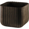 Keter Cube Planter S whiskey hnedý 230226