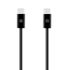 OBAL:ME Super Fast USB-C/USB-C Pletený kábel 60W 1m Black 8596311294907