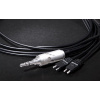 ADL Furutech iHP-35S HD25 1,3 m (Alternatívny kábel vysokej kvality pre slúchadlá Sennheiser HD 25, dĺžka 0,95 m od pravého slúchadla)