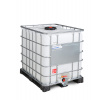 IBC kontajner, PE paleta, 1000 litrov, plniaci otvor DN 225, vypúšťací otvor DN 50