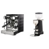 Rocket Espresso Appartamento TCA, black/black + ECM V-Titan 64, anthracite