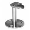 držiak madla (90° uhol) na trubku ø 42.4 mm, brúsená nerez K320 /AISI304