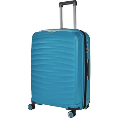 Cestovný kufor ROCK TR-0212/3-M PP - modrá (TR-0212/3-M_blue)