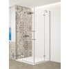 GELCO TRINITY CHROM obdĺžnikový kút 800x900 rohový vstup, číre sklo, GT2280-90C-CH GT2280-90C-CH