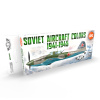 Sada akrylových farieb AK Interactive 3GEN - Soviet Aircraft Colors 1941-1945