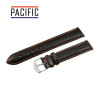 PACIFIC W83XL-01.6-20 - Extra predĺžený kožený remienok na hodinky 20 mm čierny