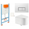 Siko Závěsný wc set do lehkých stěn / předstěnová SAT Tornado VSTOR72680