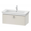 DURAVIT White Tulip závesná skrinka pod umývadlo, 1 zásuvka, 984 x 458 x 410 mm, nordická biela matná, WT425203939