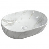 Sapho Dalma Keramické umývadlo 59x14x42 cm, carrara MM417