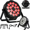 REFLEKTOR PROJEKTOR SCÉNICKÝ KOLOROFÓN DISCO PAR 18x12W RGBWA-UV
