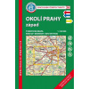 Okolí Prahy, západ - turistická mapa KČT č.36