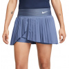 Nike Court Dri-Fit Advantage Pleated Tennis Skirt - Modrý
