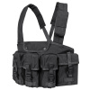CONDOR OUTDOOR vesta taktická CHEST RIG 7vreciek ČIERNA