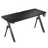 Herný Stôl Počítačový Veľký Huzaro Hero 2.8 Black 60 x 140 cm (HZ-HERO 2.8)